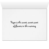 FLOWERS WITH HOPE (Inside Horizontal (Bottom))