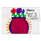 FLOWERS WITH HOPE (Front Horizontal)