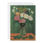 Flowers with Ivy by Henri Rousseau, Vintage Floral