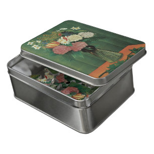 Flowers with Ivy by Henri Rousseau, Vintage Floral Jigsaw Puzzle