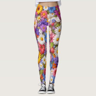 Flowers Women leggins,Colourfull women's Laggins Leggings