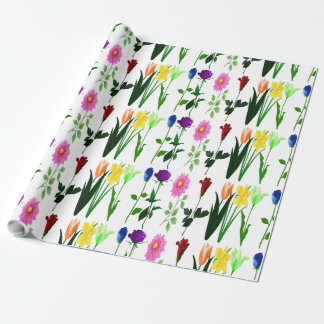 Flowers Wrapping Paper