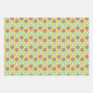 Flowers Wrapping Paper Sheets