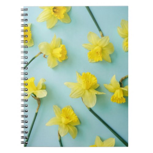 Flowers  Yellow Daffodils Notebook