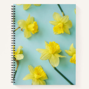 Flowers   Yellow Daffodils Notebook