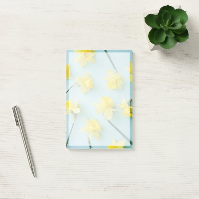 Flowers | Yellow Daffodils Post-it Notes (Office)