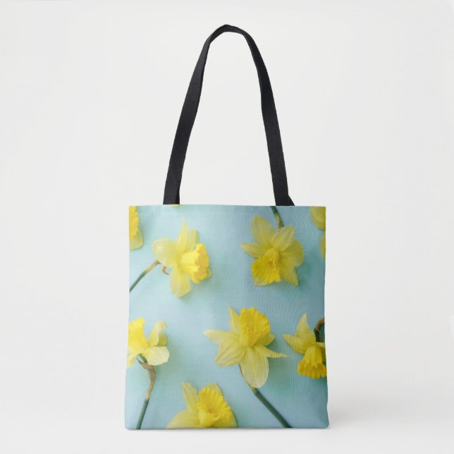 Flowers | Yellow Daffodils Tote Bag (Front)