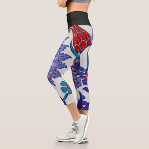 Flowers Zazzle_Growshop. Capri Leggings