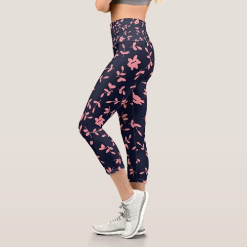 Flowers  Zazzle_Growshop Capri Leggings