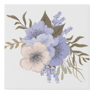 Flowers | Zazzle_Growshop. Faux Canvas Print