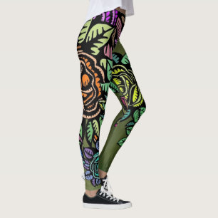 Flowers Zazzle_Growshop. Leggings