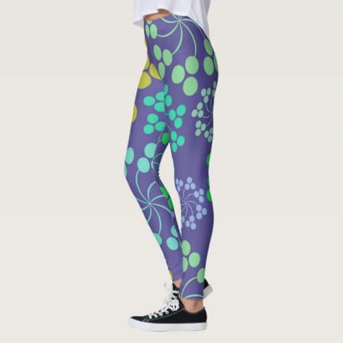 Flowers  Zazzle_Growshop Leggings