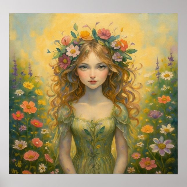 FlowerWitch  Poster (Front)