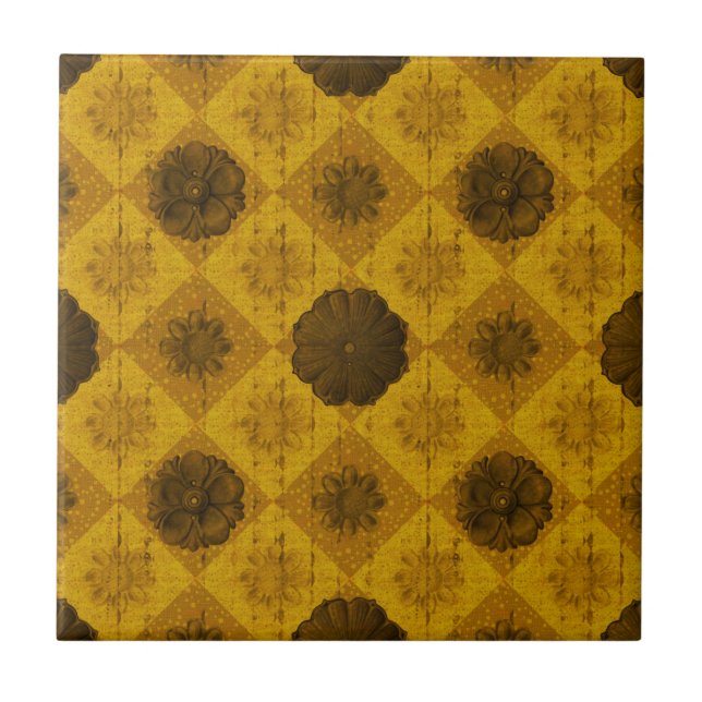 Flowerwood Tile (Front)