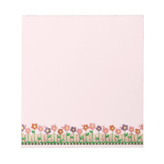 Flowery Border - Notepad