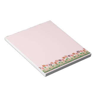 Flowery Border - Notepad