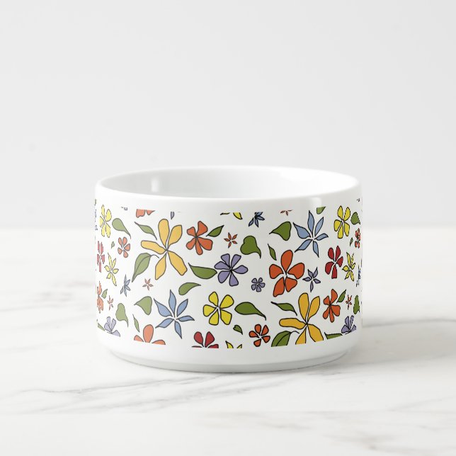 Flowery bowl (Center)