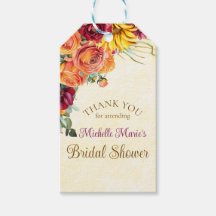 Flowery Fall Bridal Shower