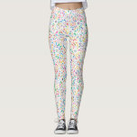 Flowery Floral Abstract Leggings