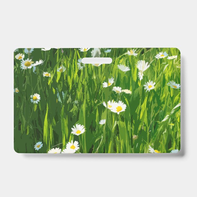 Flowery meadow badge (Front)