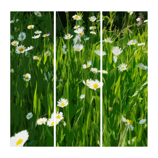 Flowery meadow triptych (Front)