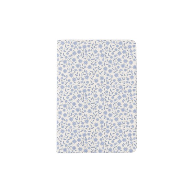 Flowery Passport Holder (Front)
