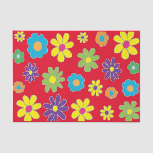 Flowery Tissue Paper (Front)
