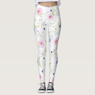 Flowery Trendy Leggings