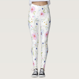 Flowery Trendy Leggings