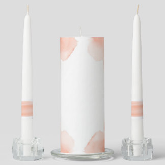 Flowery Unity Candle Set