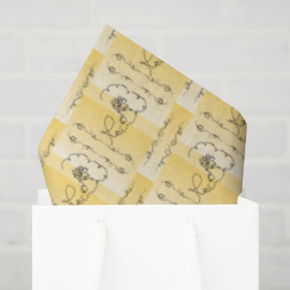 Flowing Beauty Goldenrod Tissue Paper