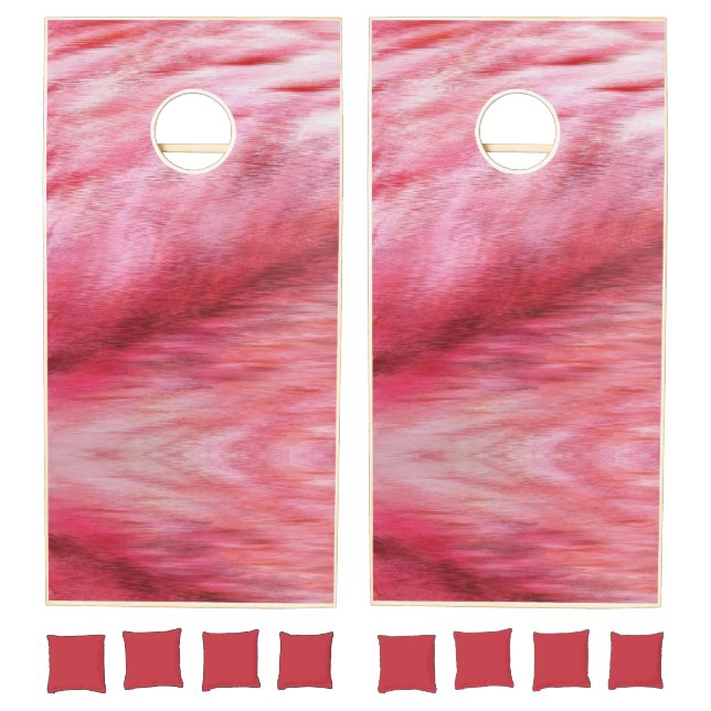 Flowing Blush Cornhole Set (Set)