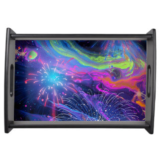 Flowing Freely Serving Tray