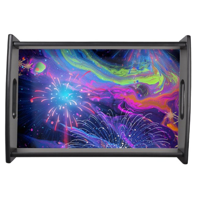 Flowing Freely Serving Tray (Front)