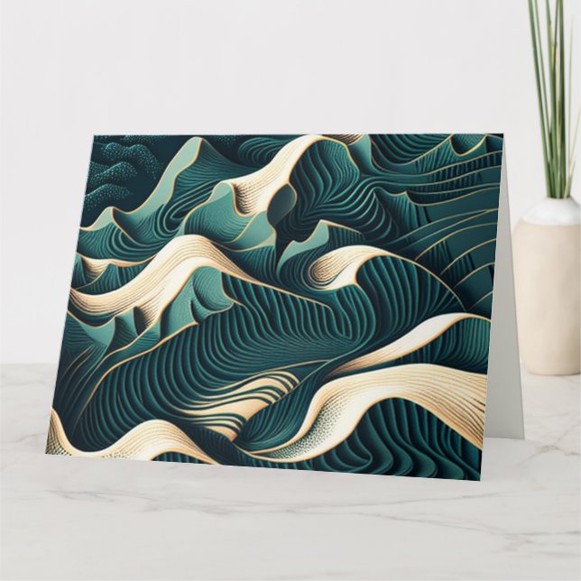 Flowing Harmony Card (Front)