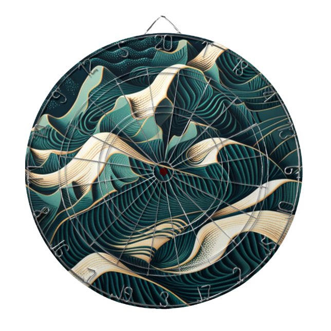 Flowing Harmony Dart Board (Front)
