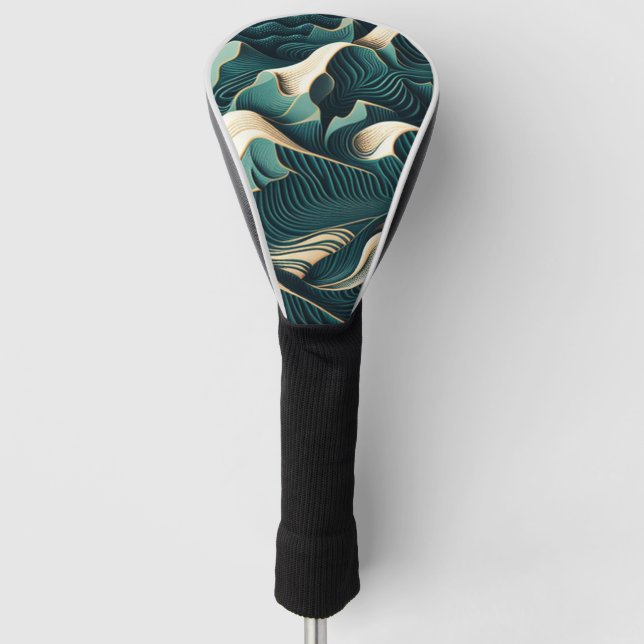Flowing Harmony Golf Head Cover (Front)