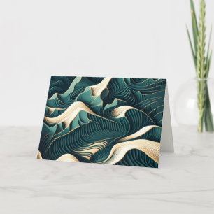 Flowing Harmony Thank You Card