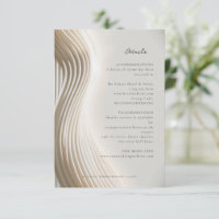 flowing ivory details card