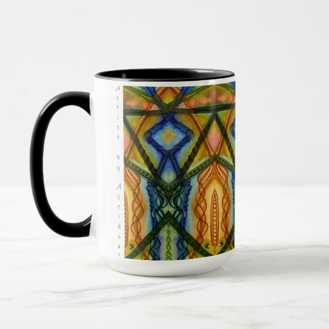 Flowing Lines  Mug (Left)