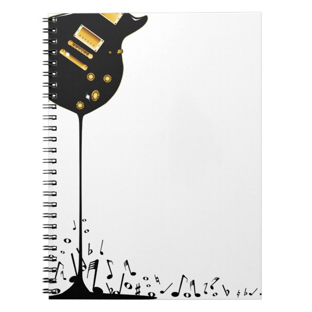 Flowing Music Notebook (Front)