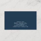 Flowing Numbers Accounting Business Card (Back)