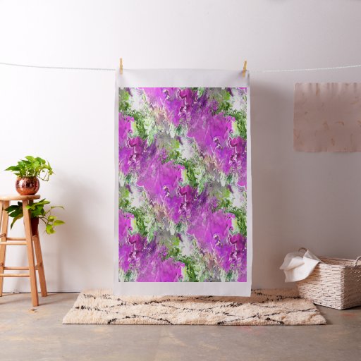 Flowing Petunias..... Fabric