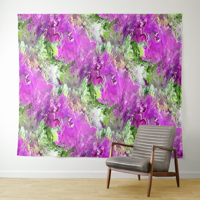 Flowing Petunias..... Tapestry (In Situ (Horizontal))