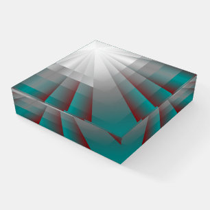 Flowing Rays Paperweight