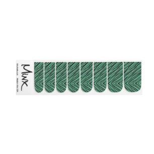Flowing Seaweed Minx Nail Art