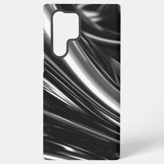 Flowing Silver Metal  Samsung Galaxy S22 Ultra Case