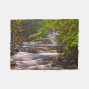 Flowing Streams Along the Appalachian Trail Fleece Blanket