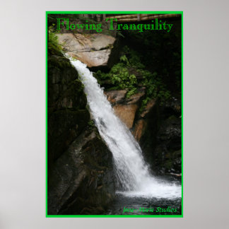 Flowing Tranquility Poster