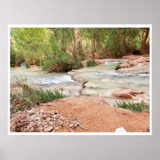 Flowing Water Poster